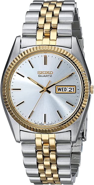 Seiko Men's SGF204 Stainless Steel Two-Tone Watch – Prime Time Shop