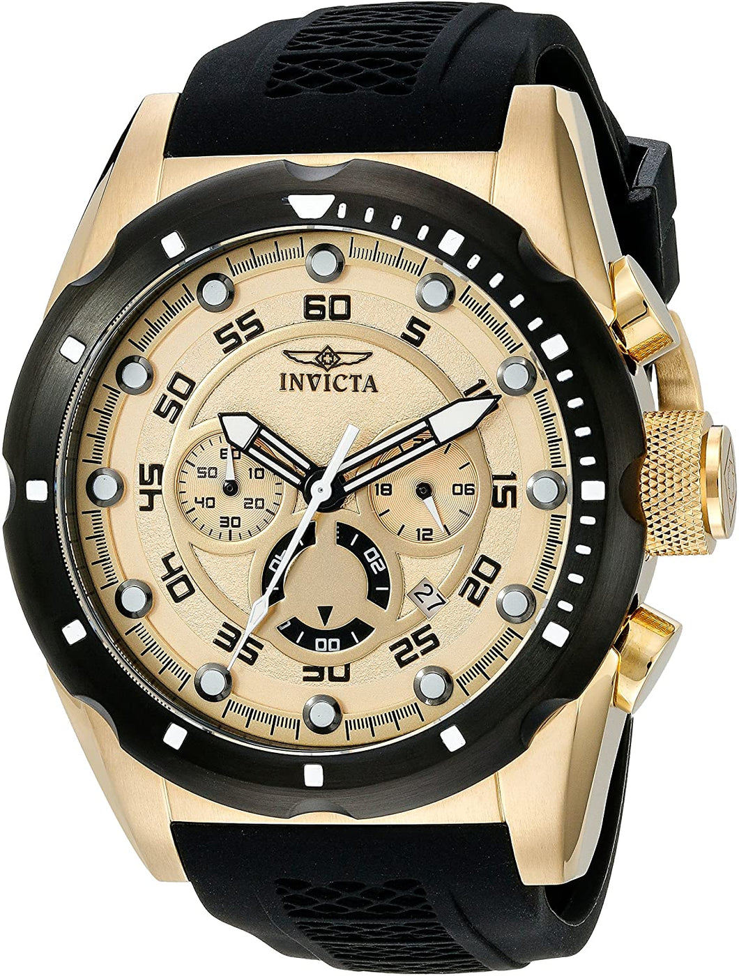 Invicta Men's 20306 Speedway Analog Display Japanese Quartz Black Watch