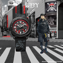 Load image into Gallery viewer, Seiko 5 Sports One Piece Monkey D. Luffy Limited Edition SRPH65