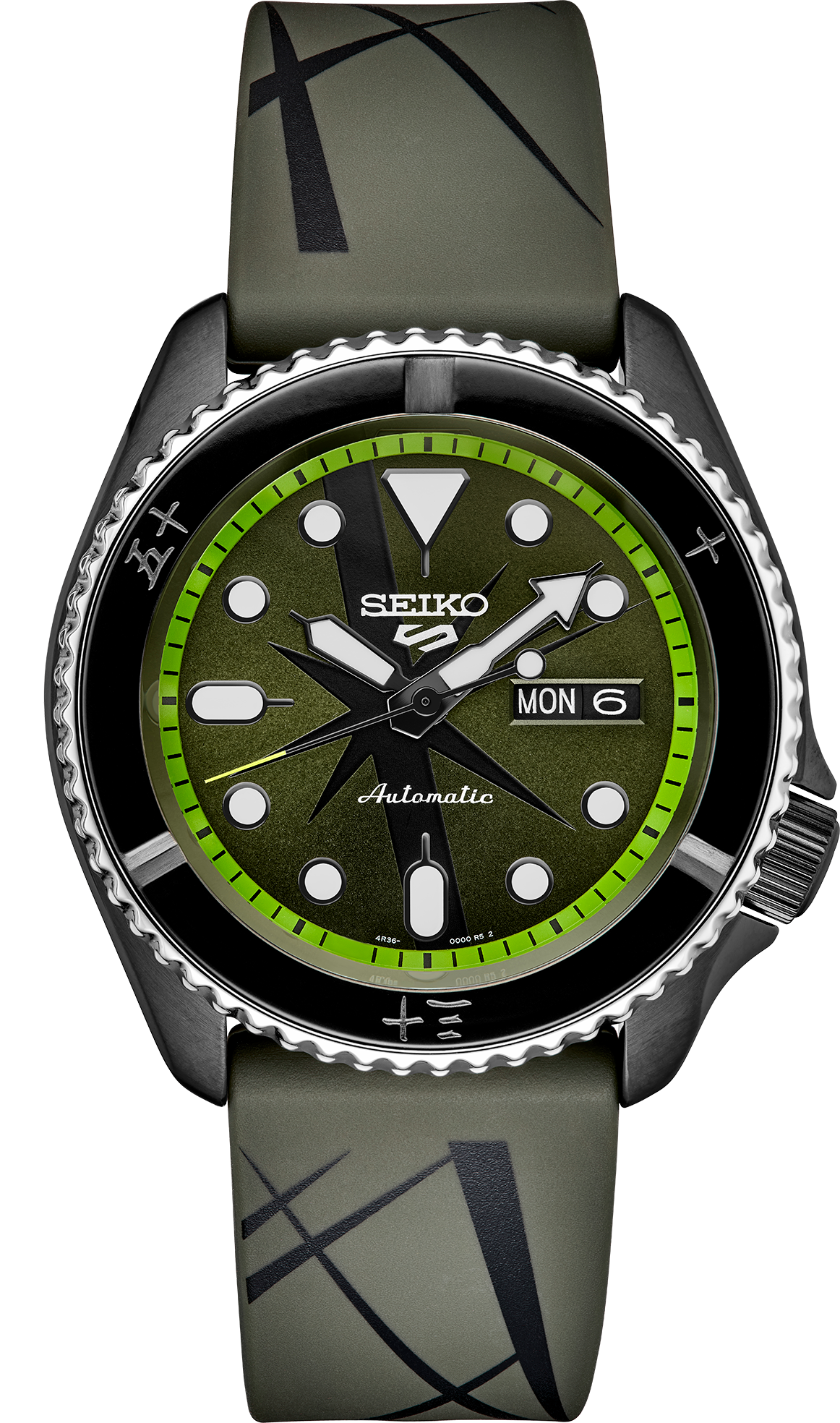 Seiko 5 Sports One Piece Roronoa Zoro Limited Edition SRPH67
