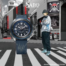 Load image into Gallery viewer, Seiko 5 Sports One Piece Sabo Limited Edition SRPH71