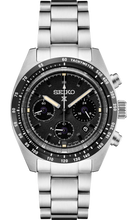Load image into Gallery viewer, Seiko Prospex Speedtimer Solar Chronograph Black Dial Men's Watch SSC819