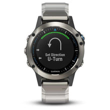 Load image into Gallery viewer, Garmin Quatix 5 Marine GPS Smartwatch - Stainless Steel Sapphire w/Metal Band