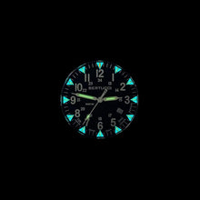 Load image into Gallery viewer, Bertucci A-4t Super Yankee Illuminated - Black Dial- 122 Coyote Nylon Band
