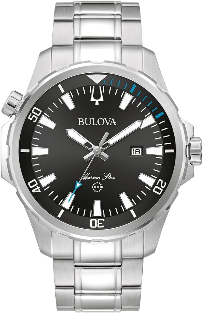 Bulova Men's Marine Star 'Series B' 3-Hand Date Quartz Watch