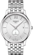 Load image into Gallery viewer, Tissot mens Tradition Stainless Steel Dress Watch Grey
