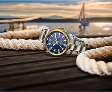 Load image into Gallery viewer, Bulova Men&#39;s Marine Star &#39;Series B&#39; 3-Hand Date Quartz Watch
