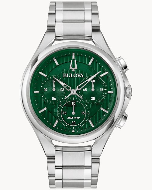 Bulova Men's 98B244 Sea King Analog Display Japanese Quartz Silver