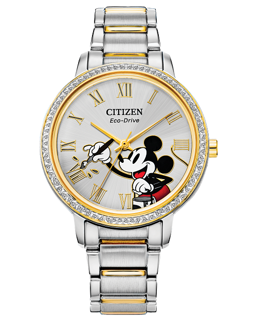 Disney x Citizen Mickey Crystal FE7044-52W