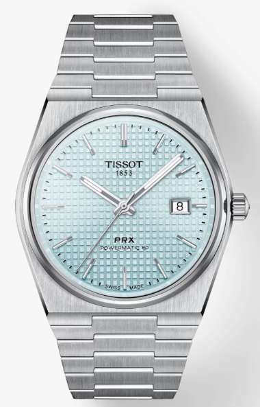 Tissot Men's Prx Powermatic 80 Automatic Stainless Steel Bracelet Watch T1374071135100
