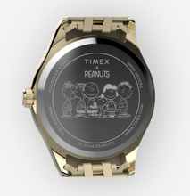 Load image into Gallery viewer, Timex Legacy x Peanuts Roller Skating 34mm Stainless Steel Bracelet Watch
