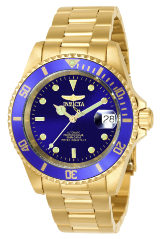 Invicta 8930OB Pro Diver Coin-Edge Automatic Men's Watch 40mm, Gold