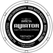 Load image into Gallery viewer, Invicta 39909 Aviator Men&#39;s Watch Quartz
