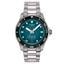 Load image into Gallery viewer, TISSOT Seastar 1000 Powermatic 80 40MM Turquoise-Black Dial
