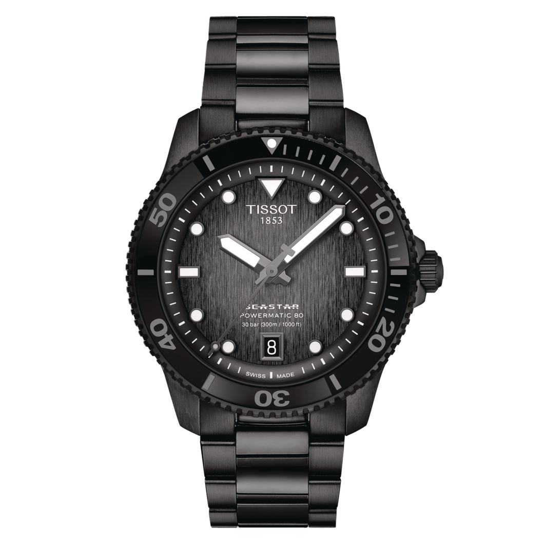 TISSOT Seastar 1000 Powermatic 80 40MM Black