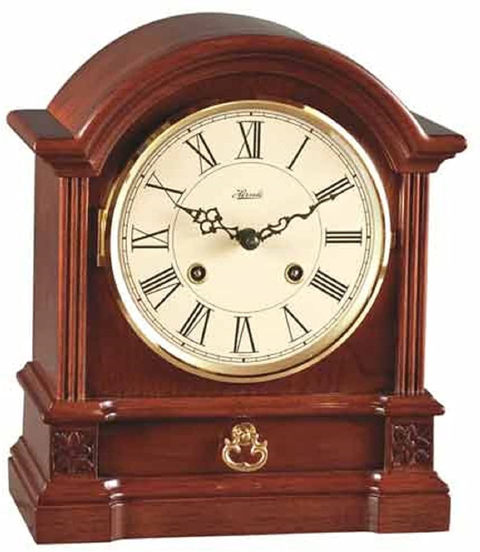 Hermle Hollins 22915-N90130 Keywound Mantle Clock