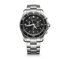 Load image into Gallery viewer, Victorinox Swiss Army Maverick Stainless Steel Watch, 43mm, Black
