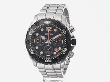 Load and play video in Gallery viewer, Bulova Men&#39;s 98B244 Sea King Analog Display Japanese Quartz Silver Watch
