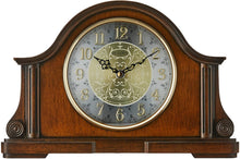 Load image into Gallery viewer, Bulova B1975 Chadbourne Old World Clock, Walnut
