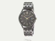 Load and play video in Gallery viewer, Caravelle Dress Quartz Mens Watch, Stainless Steel , Gray (Model: 45B149)
