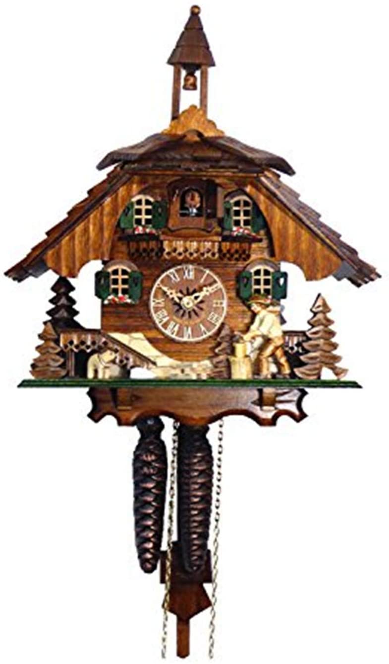 Alexander Taron 4441 Engstler Weight-Driven Cuckoo Clock-Full Size-12 H x 10.75