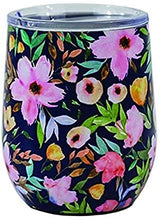 Load image into Gallery viewer, Mary Square Drink Hampstead Stainless Tumbler, 12 oz, Floral
