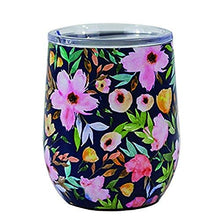 Load image into Gallery viewer, Mary Square Drink Hampstead Stainless Tumbler, 12 oz, Floral
