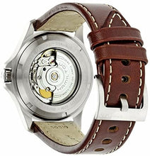 Load image into Gallery viewer, Hamilton Men&#39;s Stainless Steel Automatic Watch with Leather Strap, Brown, 20 (Model: H64455533)
