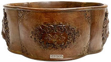 Load image into Gallery viewer, Stenson Home Classic 14&quot; W x 9D x 6H Decorative Plant Holder with Lions
