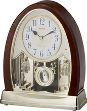 Load image into Gallery viewer, Rhythm Clocks &quot;Joyful Crystal Bells&quot; Musical Motion Mantel Clock
