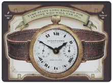 Load image into Gallery viewer, Timeworks Pop Out Clock, Men&#39;s Retro Wristwatch Box Keepsake
