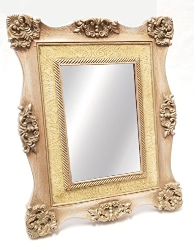 Russ Home Antiqued Victorian Style Desk Mirror