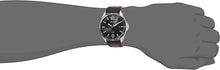 Load image into Gallery viewer, Seiko Men&#39;s Sport Watches Stainless Steel Japanese-Quartz Leather Calfskin Strap, Brown, 22 (Model: SNE487)
