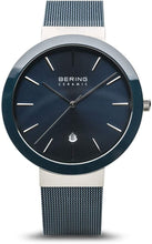 Load image into Gallery viewer, BERING Time | Women&#39;s Slim Watch 11440-387 | 40MM Case | Ceramic Collection | Stainless Steel Strap | Scratch-Resistant Sapphire Crystal | Minimalistic - Designed in Denmark
