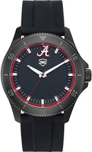 Load image into Gallery viewer, Jack Mason League Mens NCAA Blackout Silicone Watch (Alabama)
