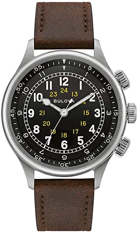 Bulova Archive Series: Military A-15 Pilot - 96A245 Green One Size