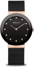 Load image into Gallery viewer, BERING Time | Women&#39;s Slim Watch 11435-166 | 35MM Case | Ceramic Collection | Stainless Steel Strap | Scratch-Resistant Sapphire Crystal | Minimalistic - Designed in Denmark
