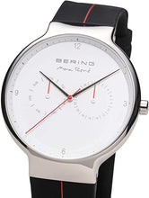 Load image into Gallery viewer, BERING Time | Men&#39;s Slim Watch 15542-404 | 42MM Case | Max René Collection | Silicone Strap | Scratch-Resistant Sapphire Glass | Minimalistic - Designed in Denmark
