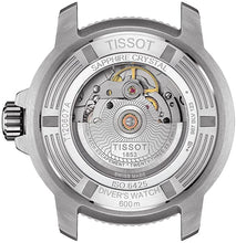 Load image into Gallery viewer, Tissot Men&#39;s Seastar 2000 Professional Swiss Automatic Diving Watch with Stainless Steel Strap, Grey, 22 (Model: T1206071104100)
