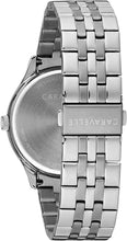 Load image into Gallery viewer, Caravelle Dress Quartz Mens Watch, Stainless Steel , Silver-Tone (Model: 43B158)
