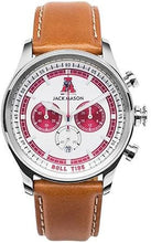 Load image into Gallery viewer, Men&#39;s Alabama Crimson Tide Heritage Collection Chronograph Leather Strap Watch

