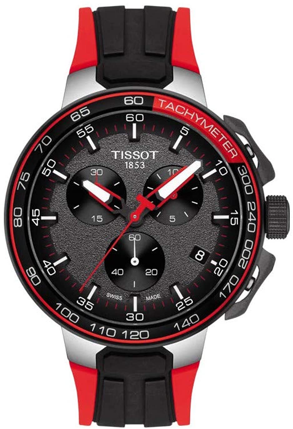 Tissot Men's Quartz Stainless Steel Strap, Black, 18 Casual Watch (Model: T1114172744100)