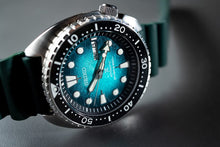 Load image into Gallery viewer, Seiko Prospex US Special Edition Ocean Conservation Turtle Diver 200m Automatic Turquoise Dial Watch SRPH57
