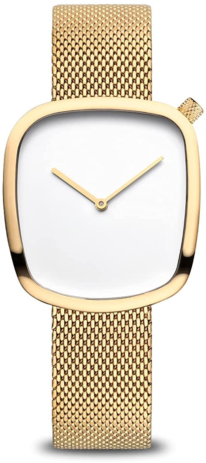 BERING Time | Women's Slim Watch 18034-334 | 34MM Case | Classic Collection | Stainless Steel Strap | Scratch-Resistant Sapphire Glass | Minimalistic - Designed in Denmark
