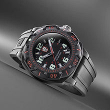 Load image into Gallery viewer, Luminox Men&#39;s 0215.SL Sentry 0200 Black Dial With Red Markings Watch
