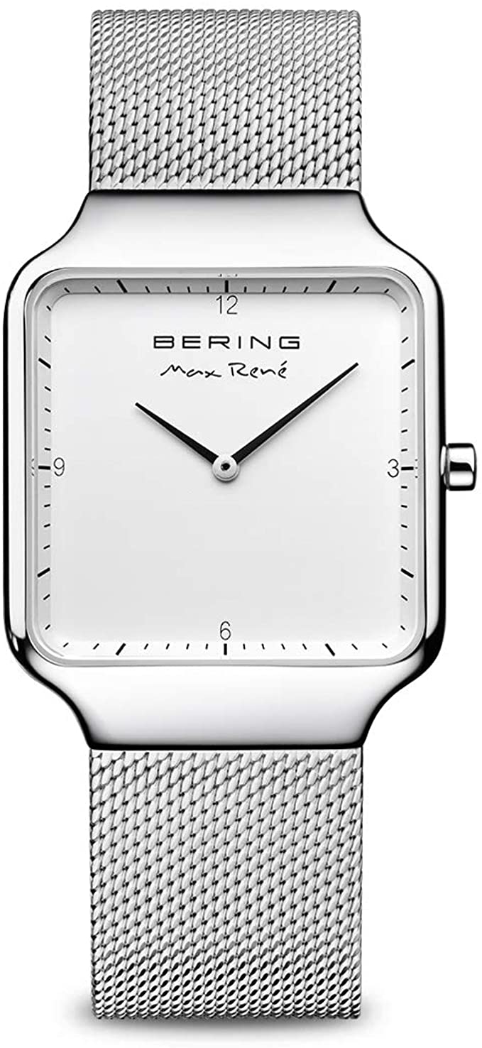 BERING Time | Women's Slim Watch 15832-004 | 32MM Case | Max René Collection | Stainless Steel Strap | Scratch-Resistant Sapphire Crystal | Minimalistic - Designed in Denmark