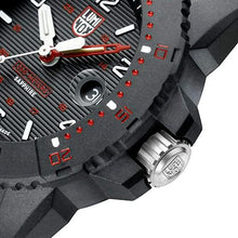 Load image into Gallery viewer, Luminox Mens Navy Seal Red Rubber Strap Black Dial Military Dive Watch
