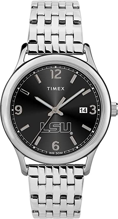 Timex Women's LSU Tigers Louisiana State Watch Sage Stainless Watch