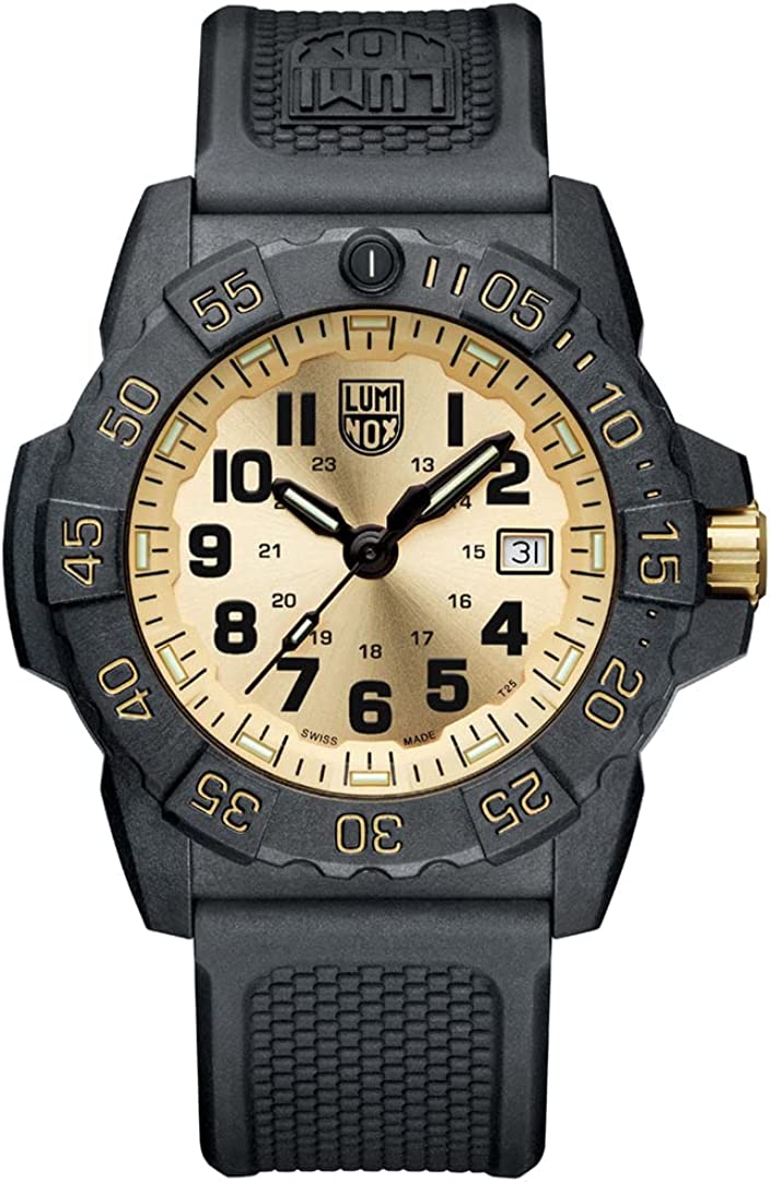 Luminox XS.3505.GP.SET Navy Seal Gold Military Diver Swiss Made Watch Limited Edition