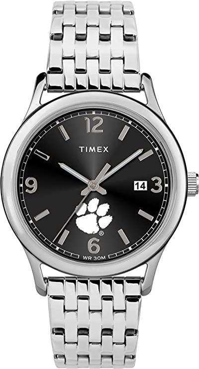 Timex Women's Clemson University Tigers Watch Sage Stainless Watch